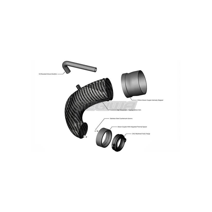 Eventuri Carbon Fibre Turbo Inlet Audi RS3 8V 8Y TTRS 8S
