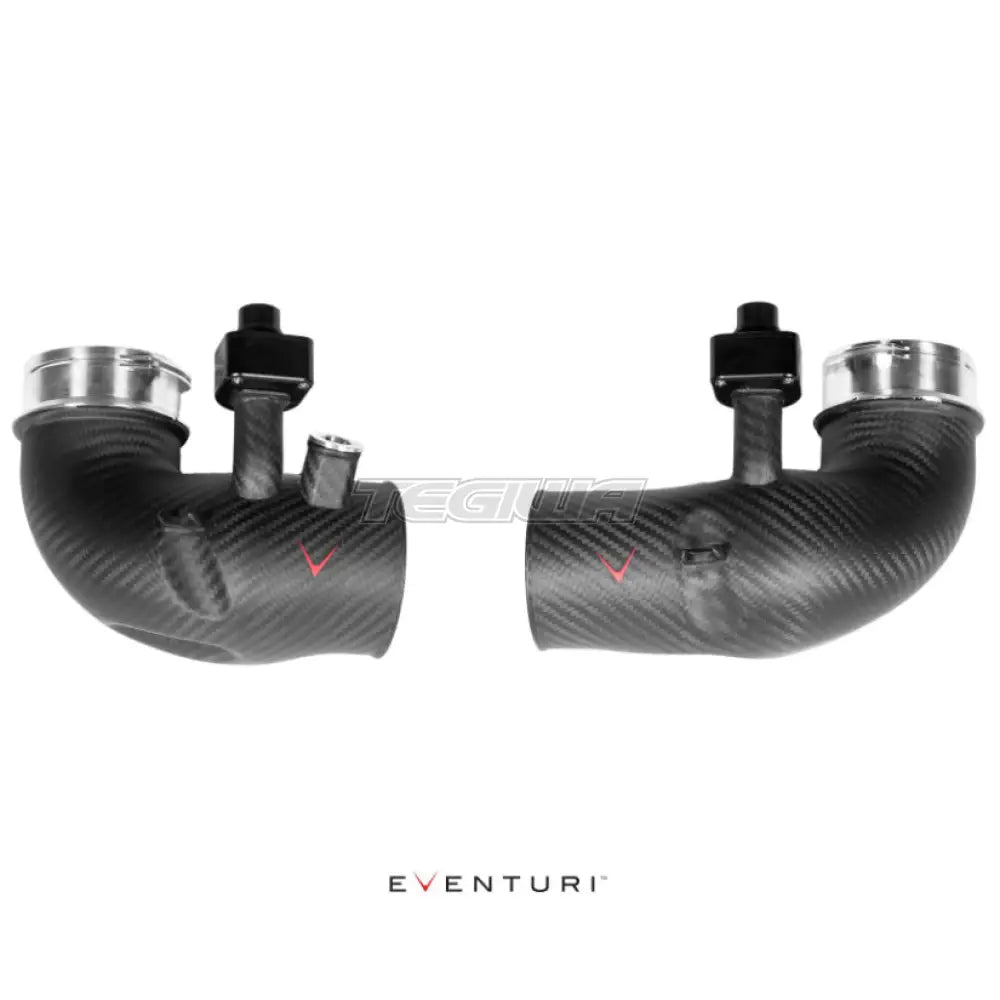 Eventuri Carbon Fibre Turbo Inlets BMW M5 G90 G99 Matte Carbon Induction Kit/Airbox