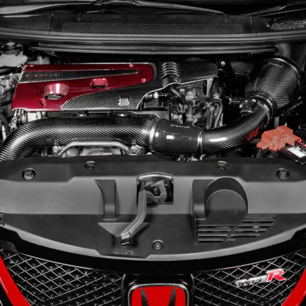 Eventuri V3 Oversized Carbon Turbo Tube Honda Civic Type-R Fk2 Intake Pipes