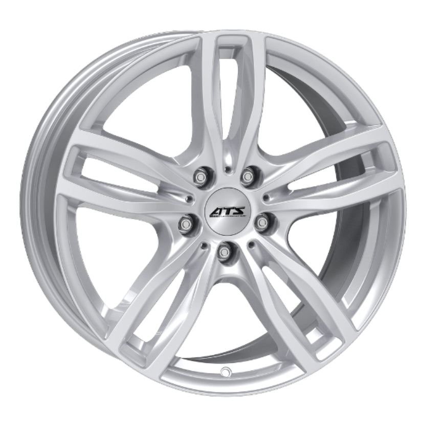 ATS Evolution Alloy Wheel 17x8 ET43 5x120 Polar Sillver 72.6mm CB