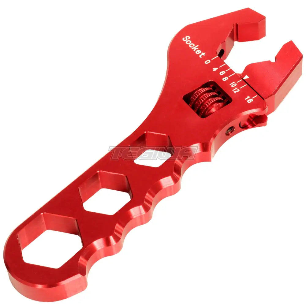 Exoracing Adjustable AN Wrench Spanner AN03-AN16 Red / V1 Standard AN03-AN16 Tools