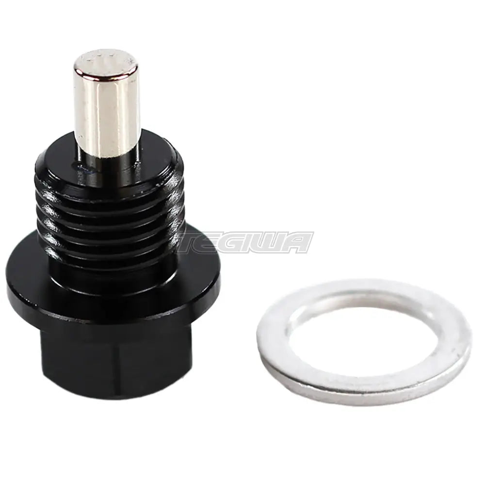 Exoracing Billet Aluminium Magnetic Sump Plug Black / M12x1.25 Sump Plugs