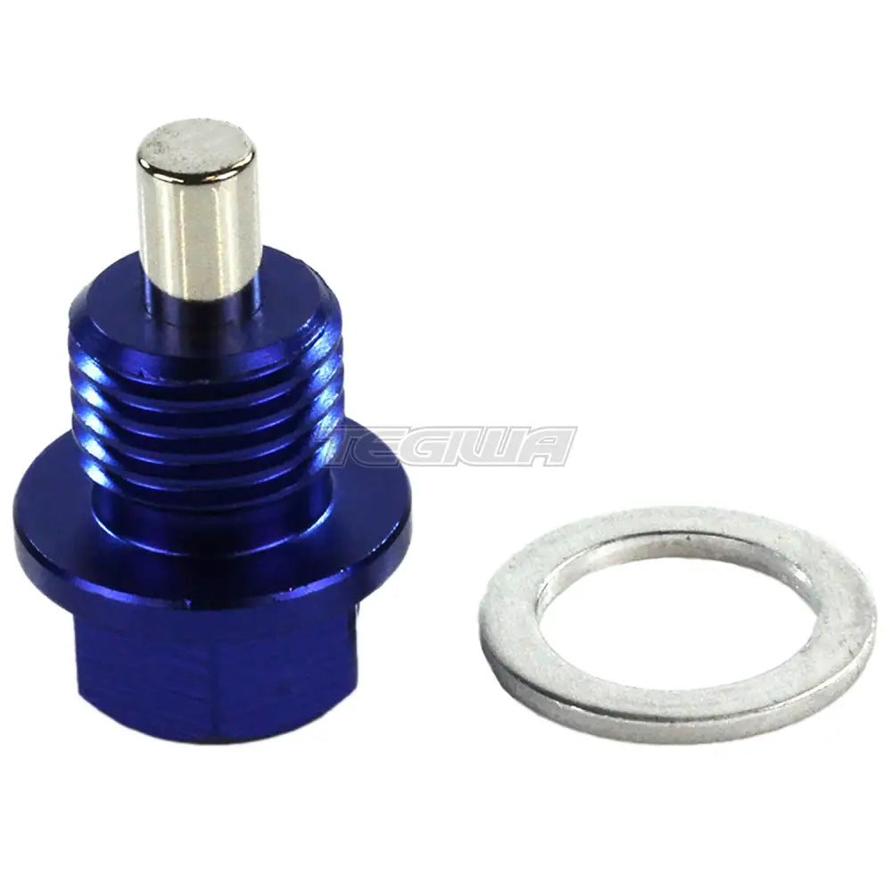 Exoracing Billet Aluminium Magnetic Sump Plug Blue / M12x1.5 Sump Plugs