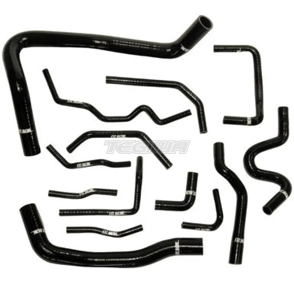 Exoracing Black Silicone Hose Kit 14Pc Honda Civic FN2 K20Z4 Hose Kits