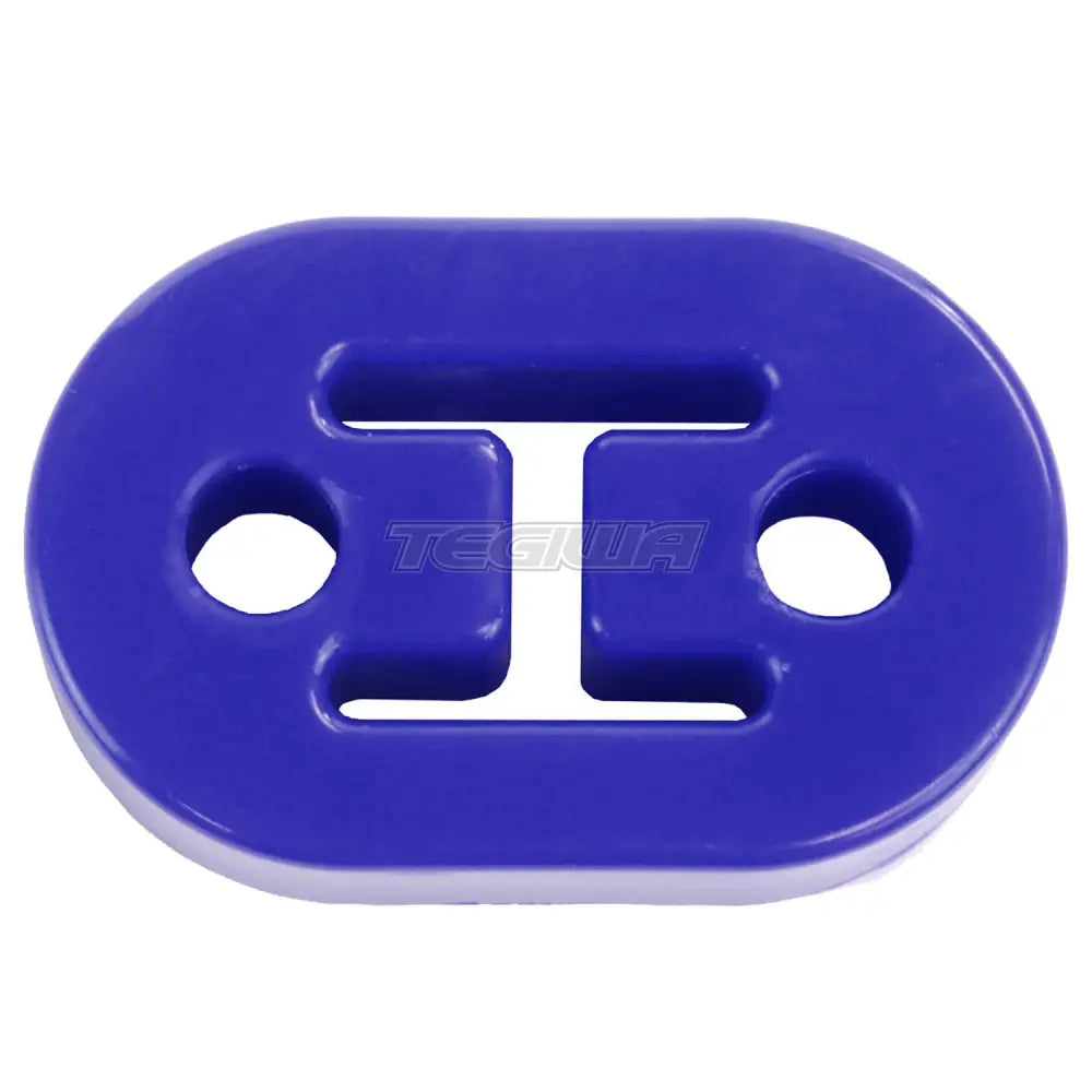 Exoracing Polyurethane Exhaust Hanger Mounts Blue / Single Gaskets Flanges & Clamps