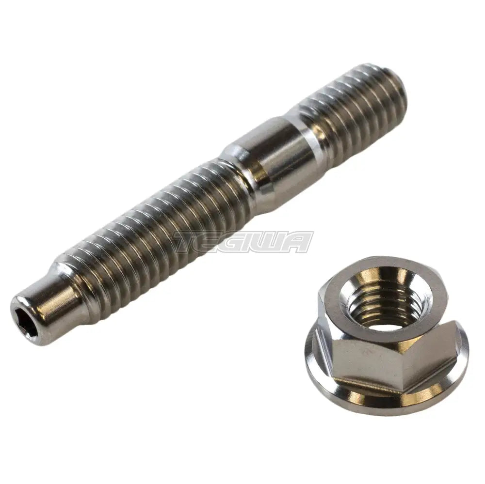 Exoracing Titanium Intake Exhaust Manifold Nut and Stud Kit Universal Single x 1 Engine Bolts Studs & Bearings