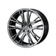 F Zero FZ-5 Alloy Wheel 21x8.5 5x114.3 ET38 Diamond Black 73mm CB Alloy Wheels