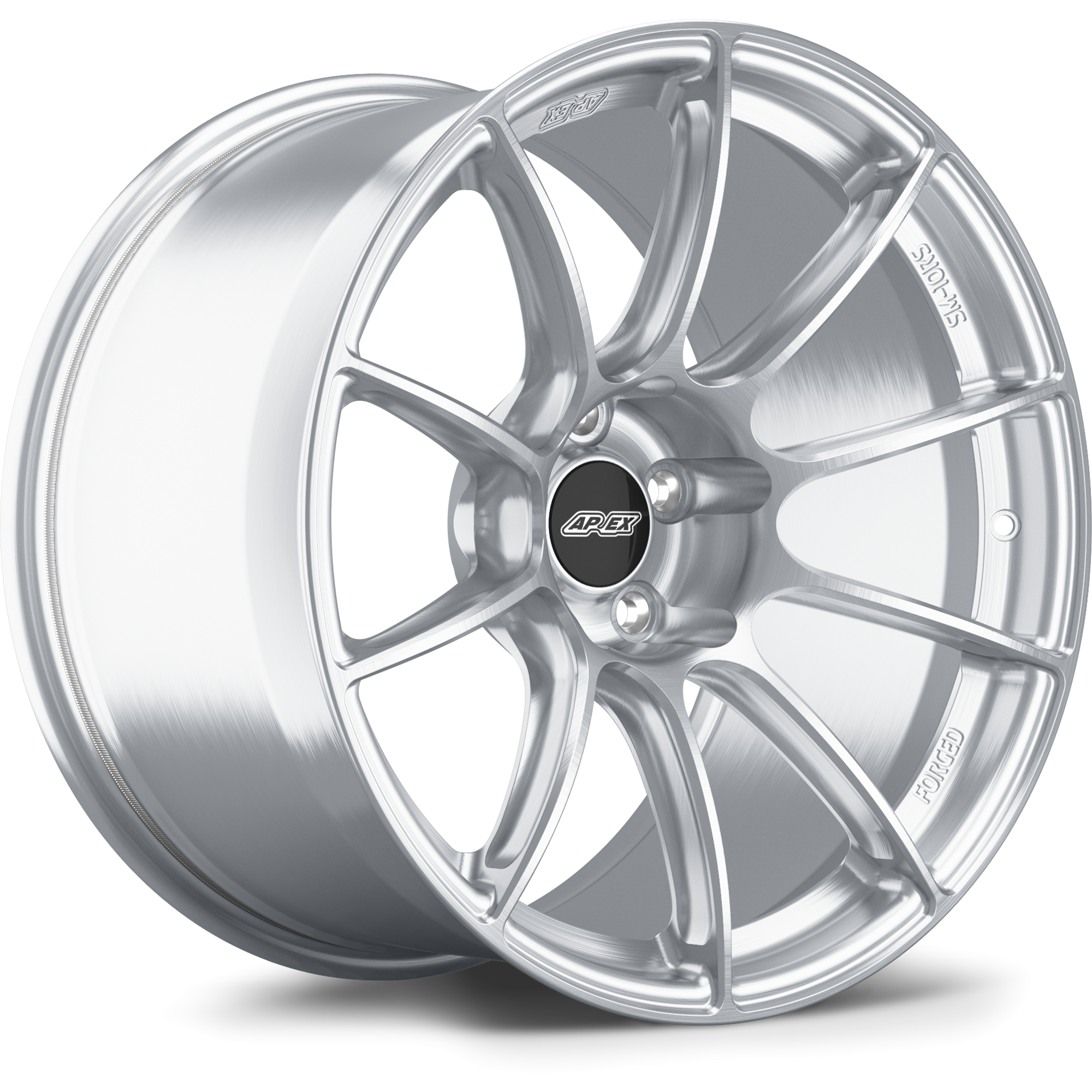 Apex SM-10RS Forged Alloy Wheel 19x11 ET22 5x112 Brushed Clear 66.6mm CB