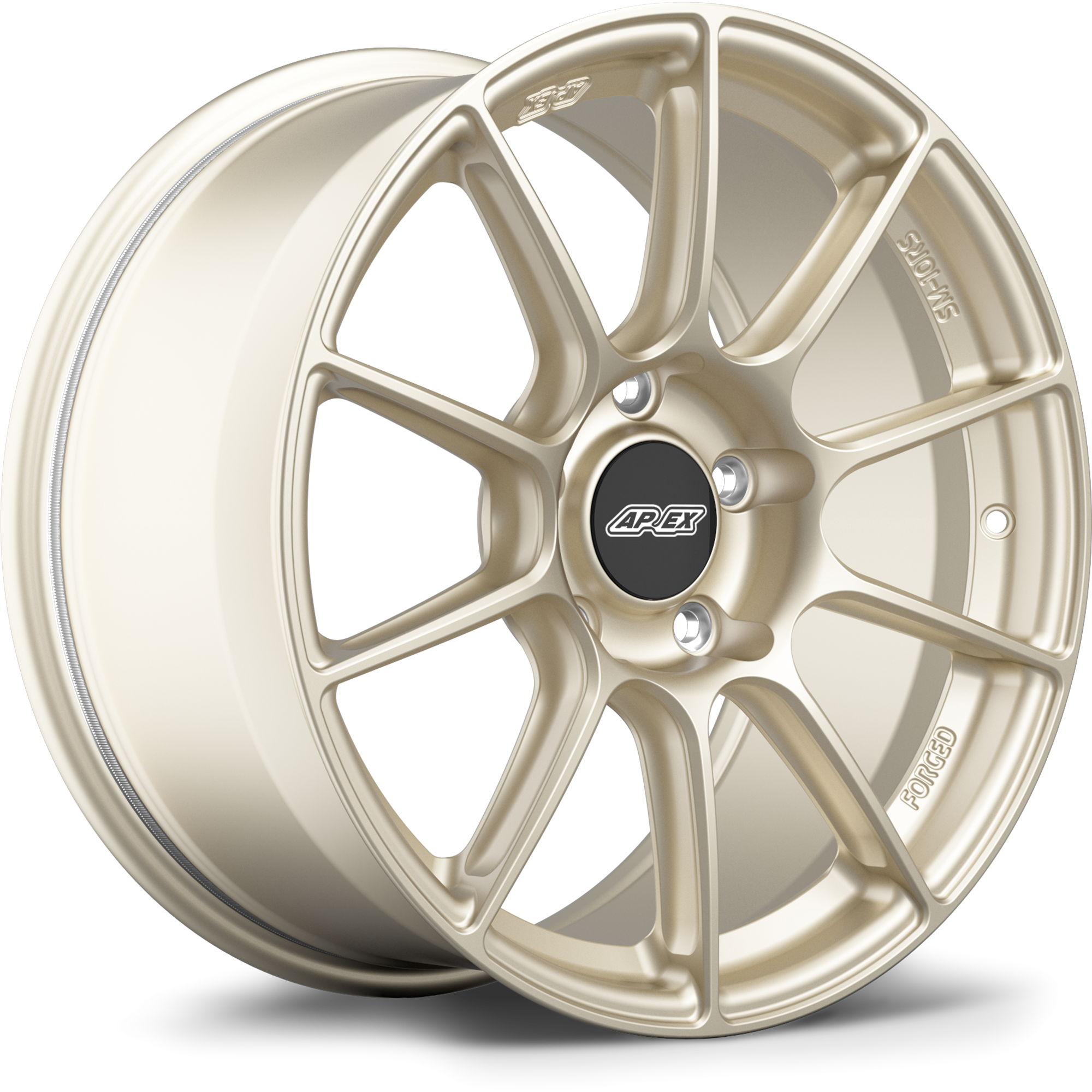 Apex SM-10RS Forged Alloy Wheel 18x9.5 ET41 5x112 Motorsport Gold 57.1mm CB