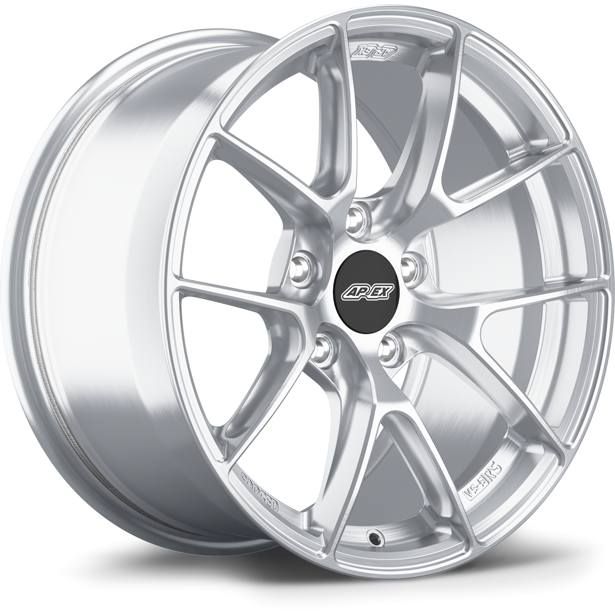 Apex VS-5RS Forged Alloy Wheel 17x10 ET48 5x114.3 Brushed Clear 70.1mm CB