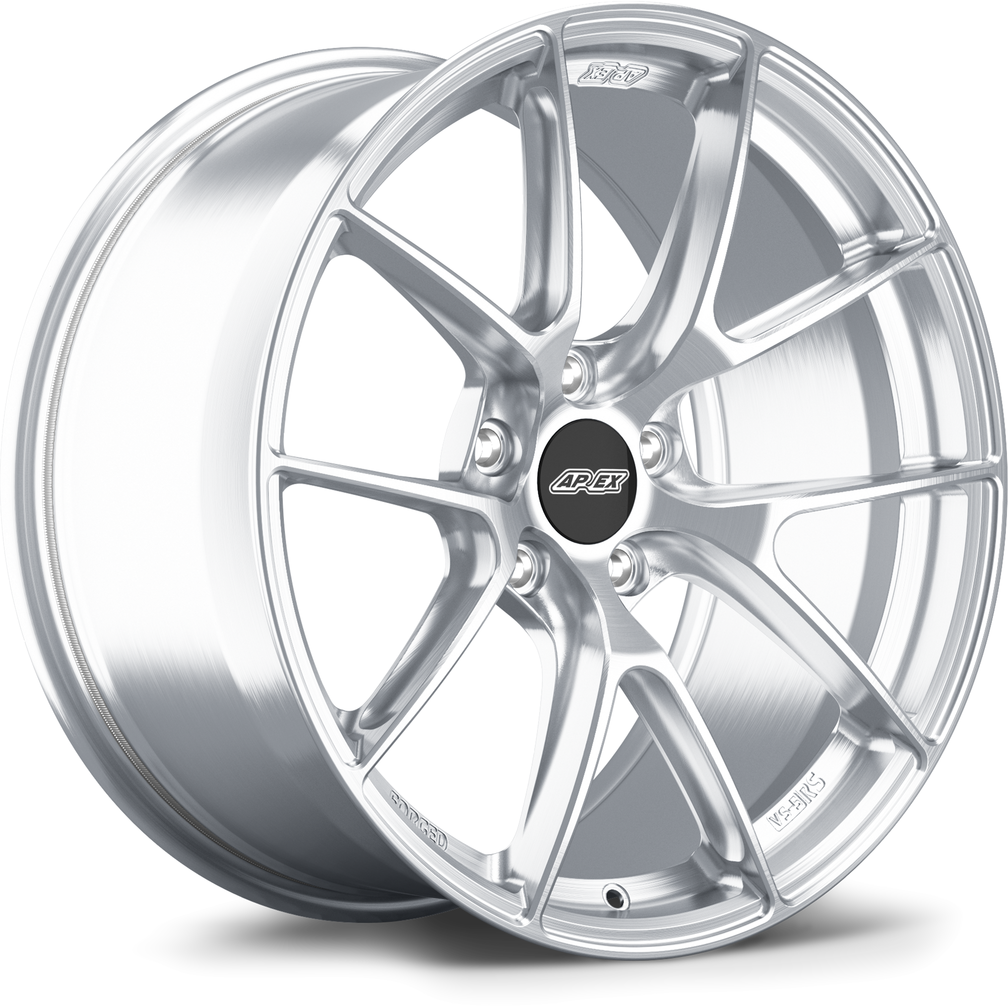 Apex VS-5RS Forged Alloy Wheel 19x11 ET52 5x114.3 Brushed Clear 70.5mm CB