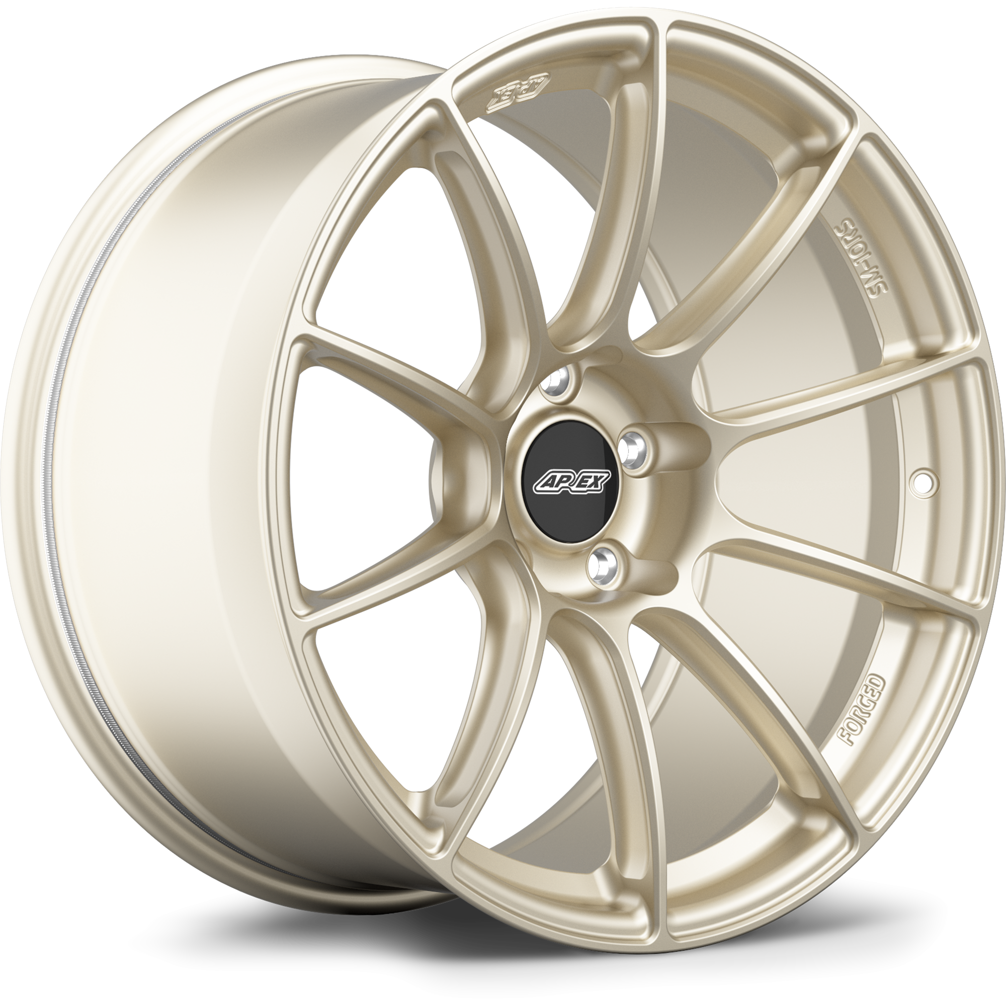 Apex SM-10RS Forged Alloy Wheel 19x11 ET48 5x130 Motorsport Gold 71.6mm CB