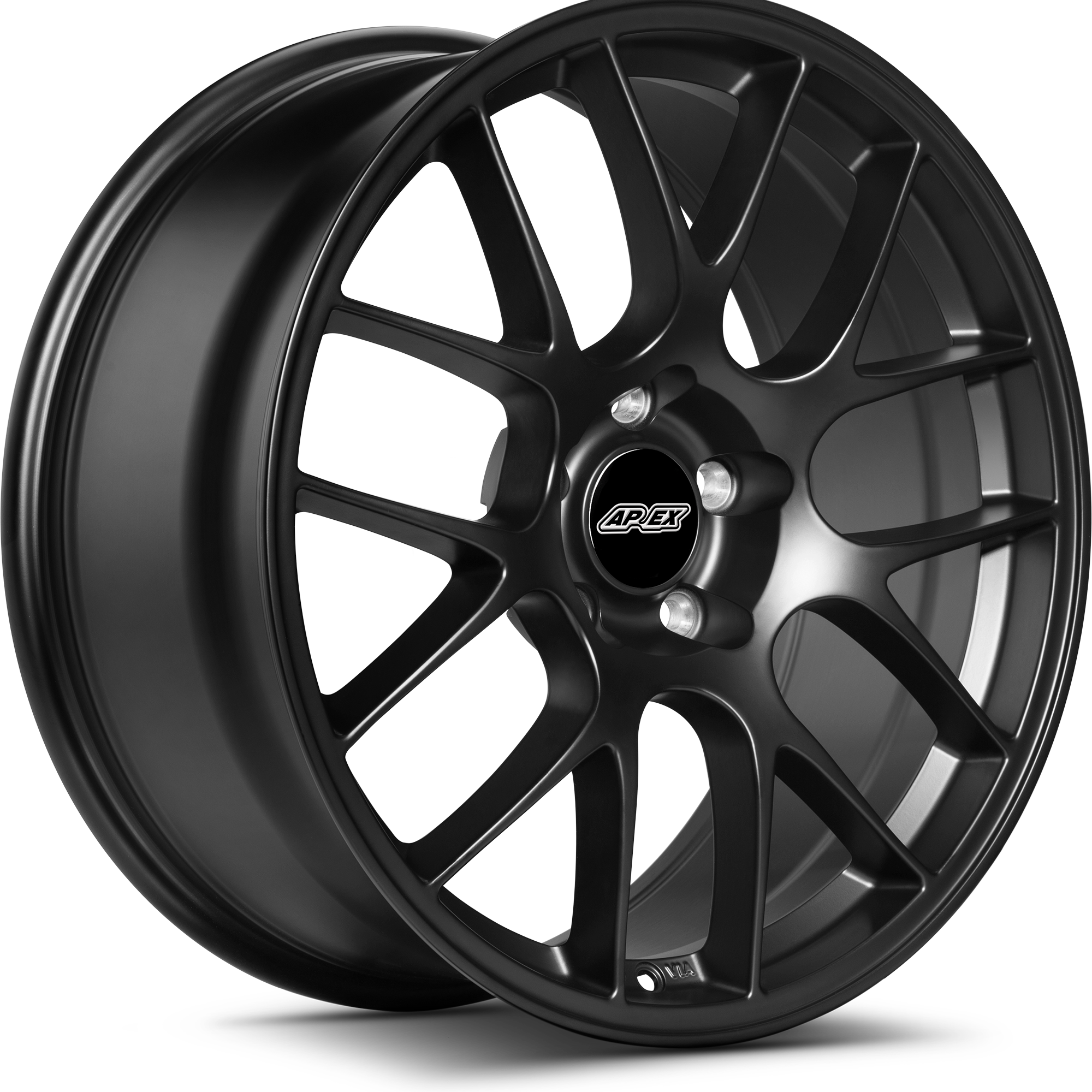 Apex EC-7 Alloy Wheel 19x11 ET78 5x120.65 Satin Black 70.3mm CB