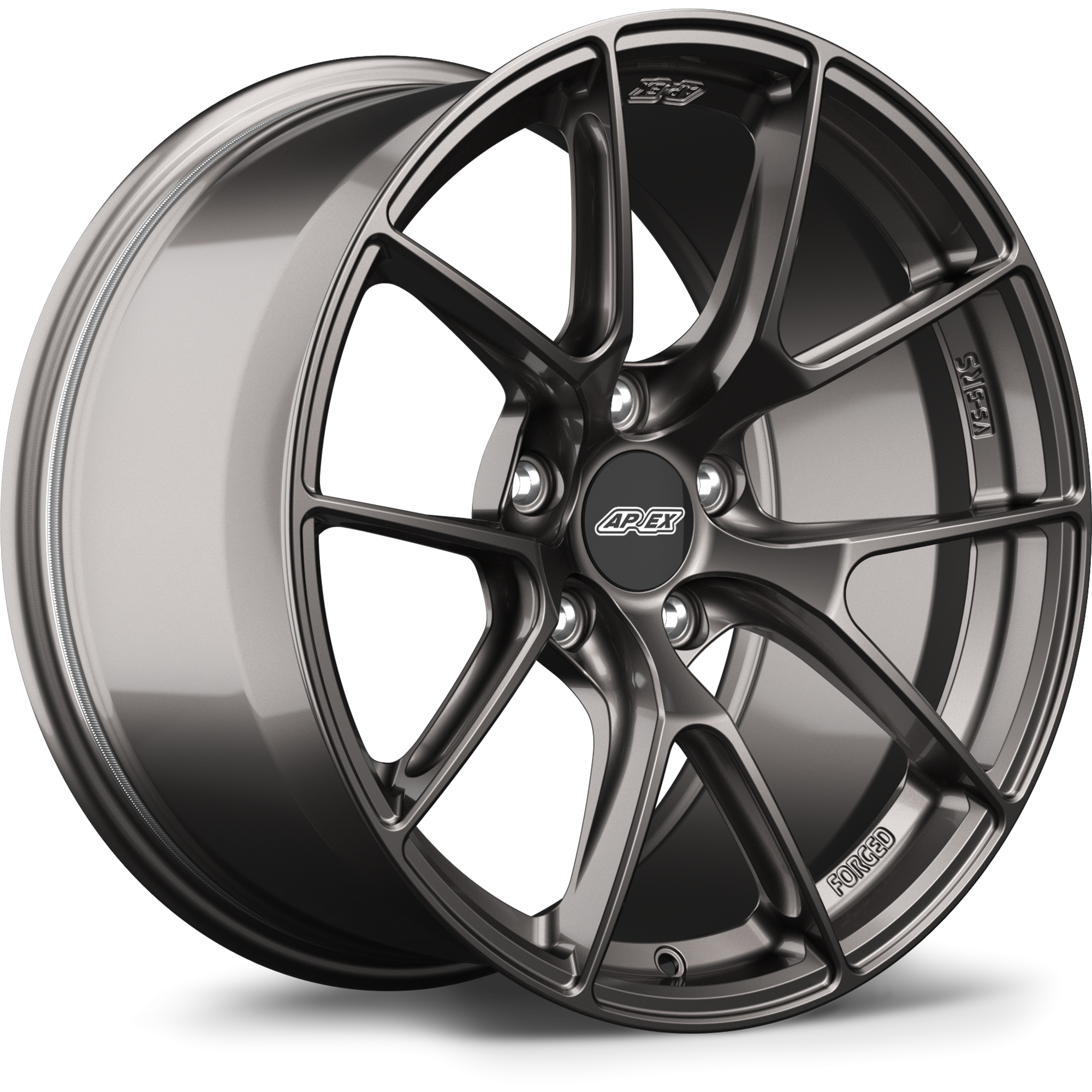 Apex VS-5RS Forged Alloy Wheel 18x11.5 ET50 5x114.3 Anthracite 70.5mm CB