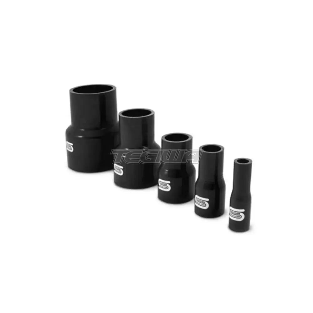 Forge Motorsport 28-22Mm Straight Reducer Silicone Hose Black Hoses Kits