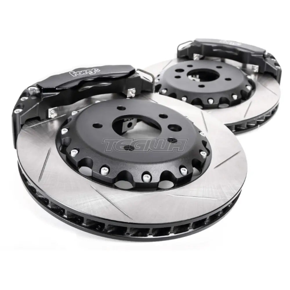 Forge Motorsport 356Mm 6Pot Big Brake Kit Vw Golf Mk7 Seat Leon Cupra Audi S3 8V 12-20 Dark Blue /