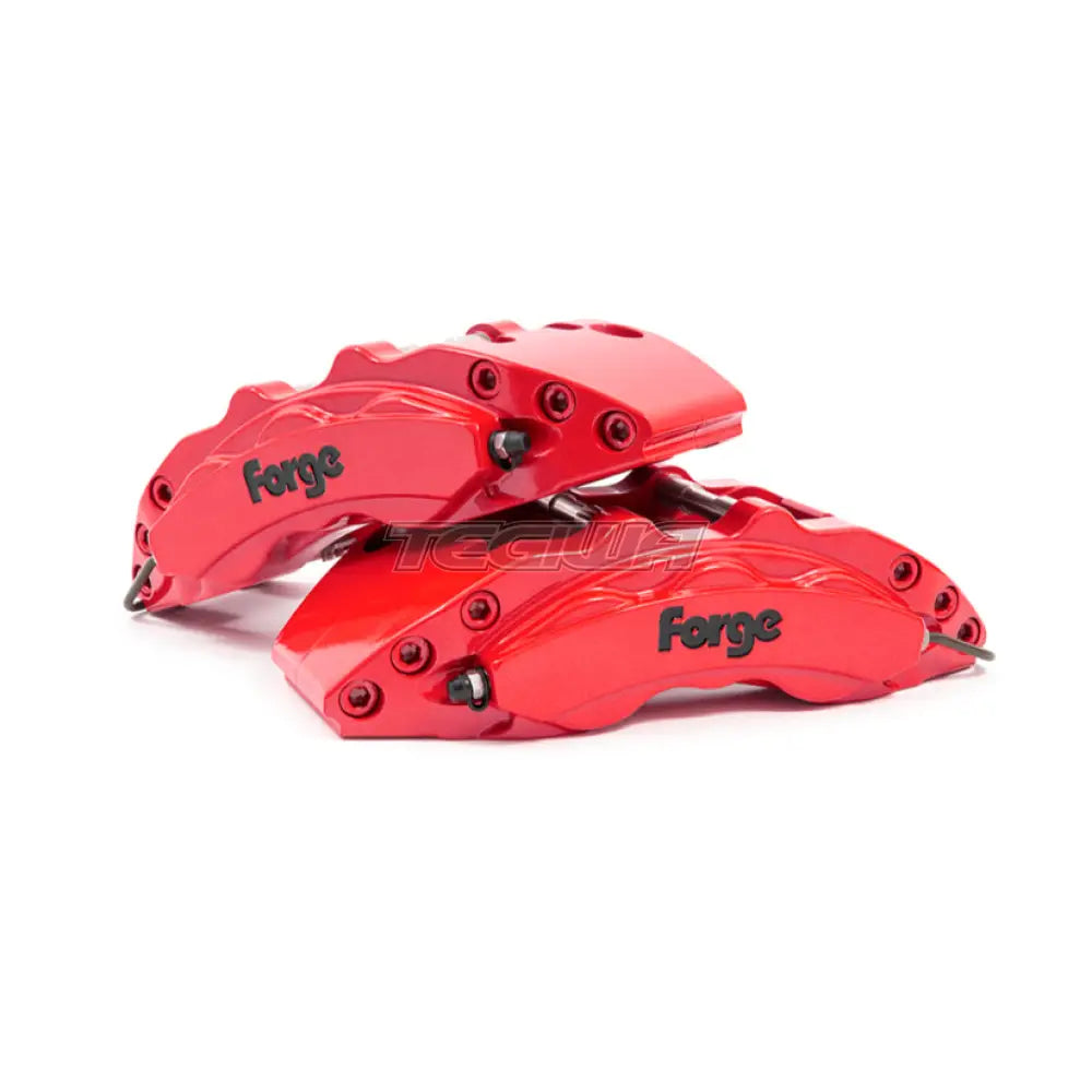 Forge Motorsport 356Mm 6Pot Big Brake Kit Vw Golf Mk7 Seat Leon Cupra Audi S3 8V 12-20 Red / Ebc