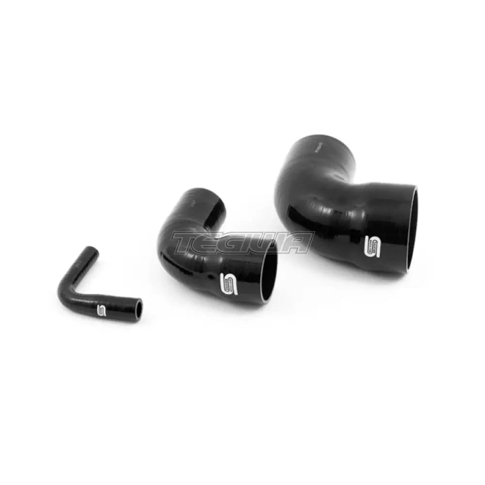 Forge Motorsport 76-60Mm Reducing Elbow Silicone Hose Black Hoses Kits