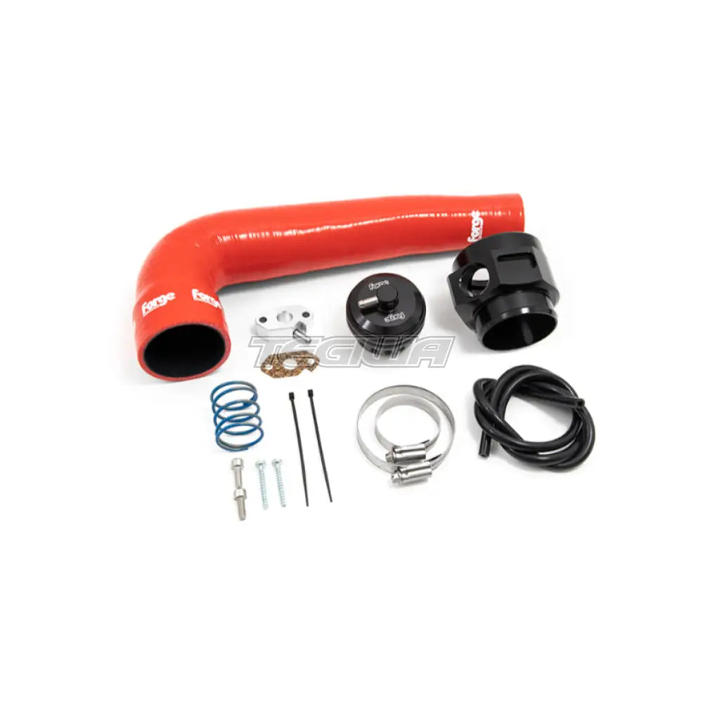 Forge Motorsport Blow Off Valve And Kit Vag 1.4 Tsi Pre-15 Blue Hoses / Black Blowoff Valves