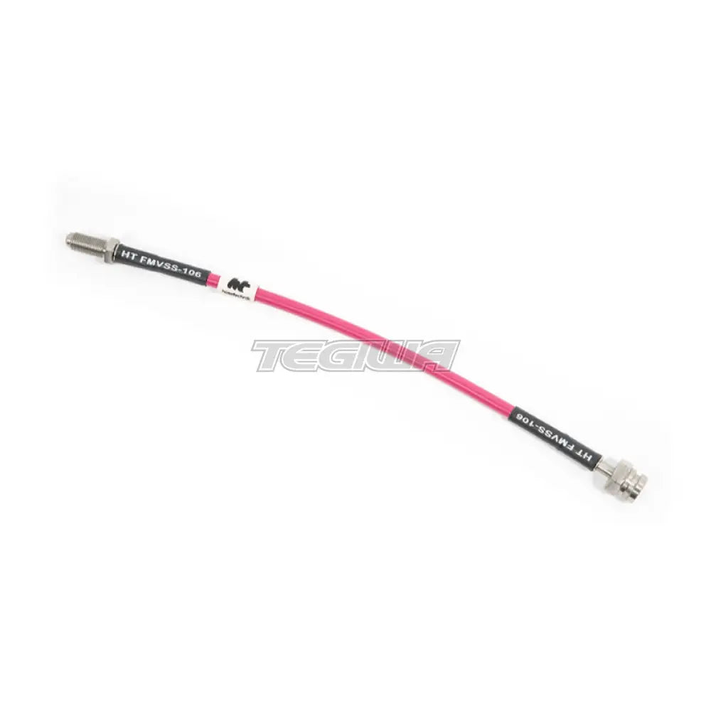 Forge Motorsport Brake Lines Fiat 500 Abarth 08-Present Solid Pink / Brembo