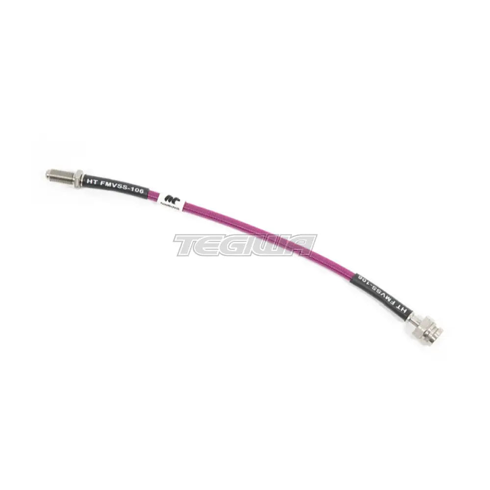 Forge Motorsport Brake Lines Fiat 500 Abarth 08-Present Transparent Purple / Brembo