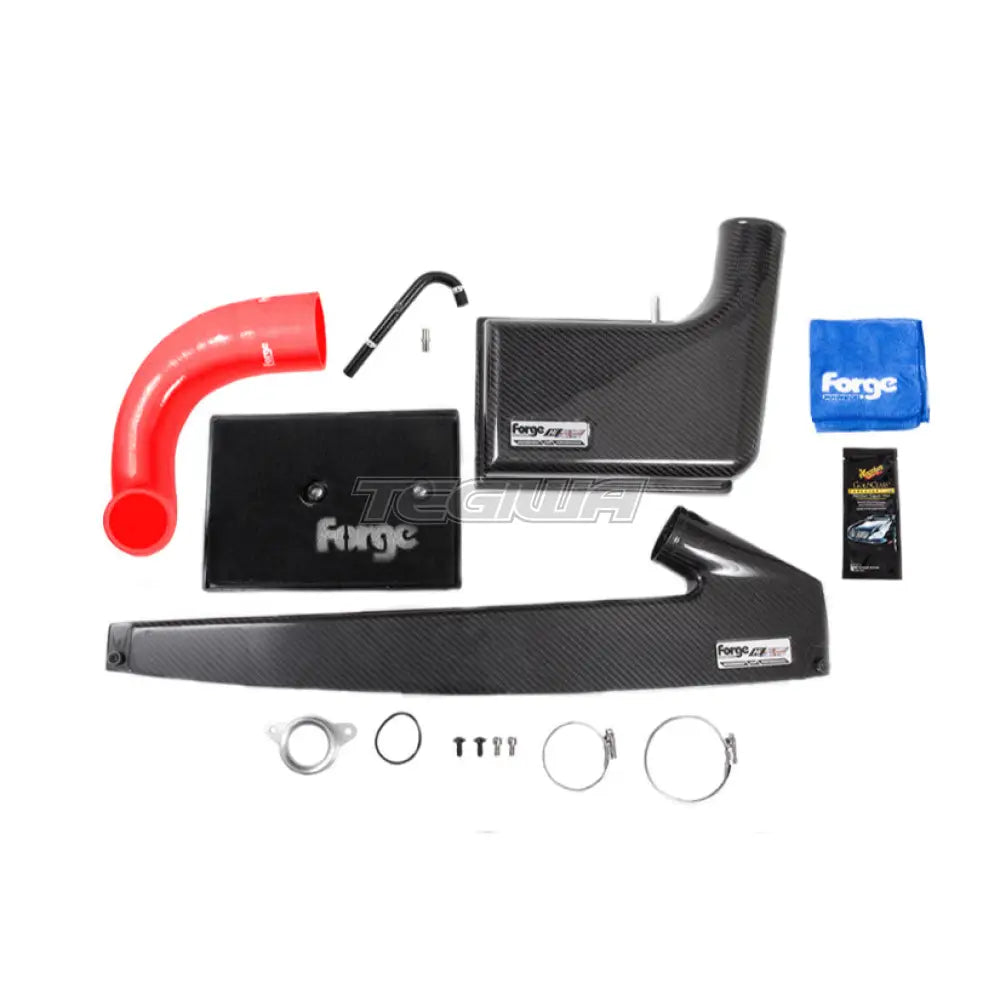 Forge Motorsport High Flow Carbon Intake Vw Golf Gte Mk7 Red Induction Kit/Airbox