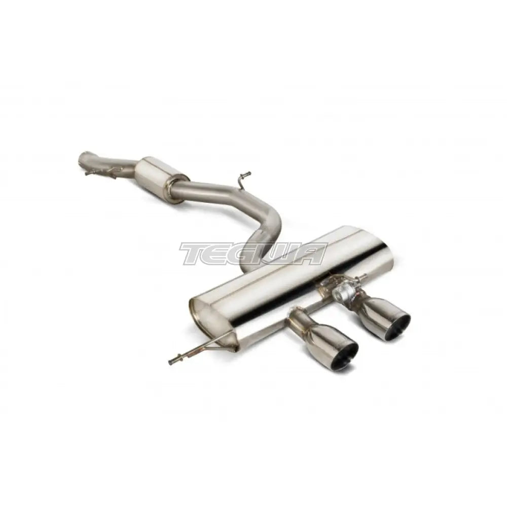Forge Motorsport Scorpion Catalyst Back Exhaust With Resonator Vw Golf Mk6 R 09-12 Systems