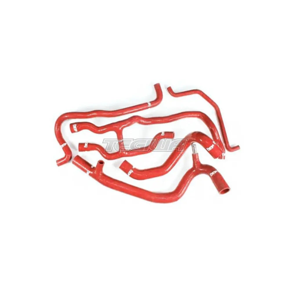 Forge Motorsport Silicone Coolant Hoses Renault Clio Phase 2 172 182 99-06 Red / With Hose Clamp