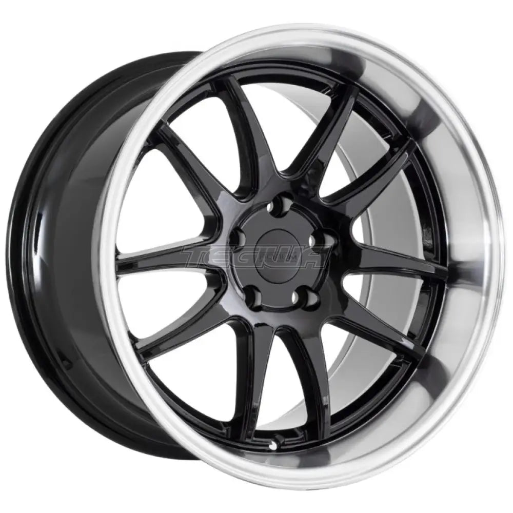 Forum Alloy Wheel 18x9.5 ET15 5x114 Black Polished Lip 73.1mm CB Alloy Wheels
