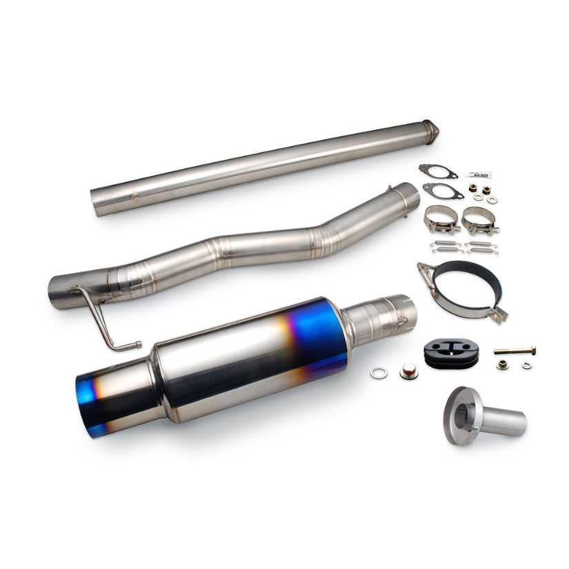 RSE Full Titanium Exhaust Mitsubishi EVO 8 9 USDM Bumper 4G63