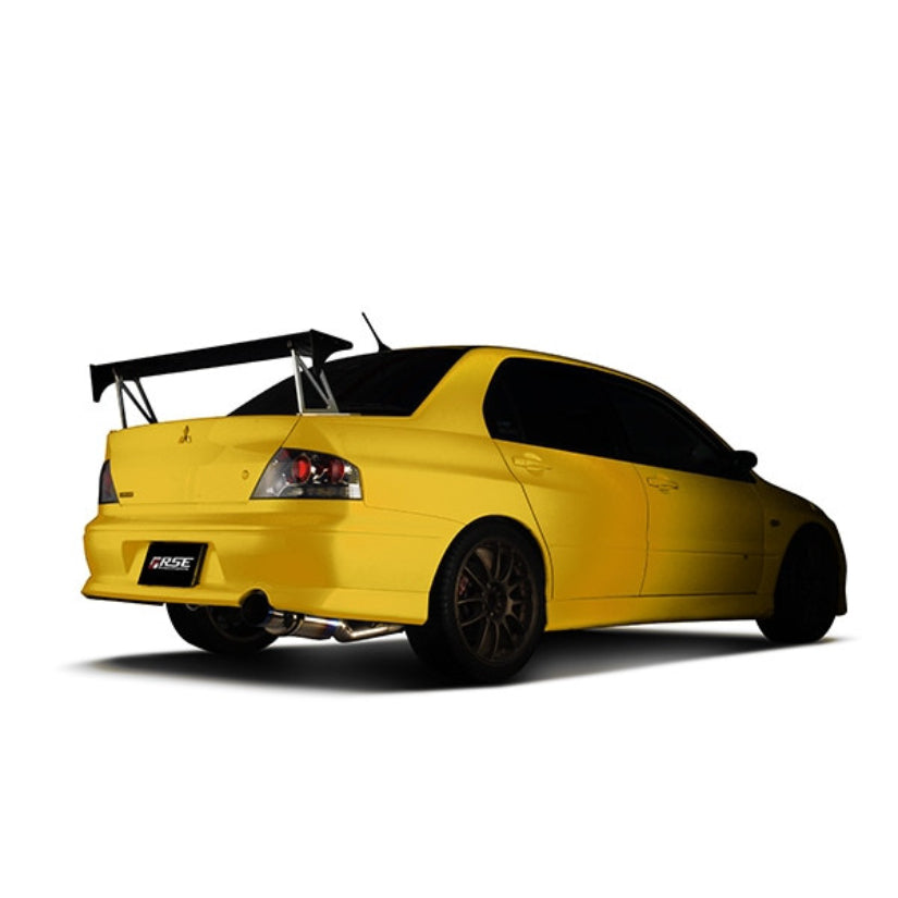 RSE Full Titanium Exhaust Mitsubishi EVO 7 8 9 JDM Bumper 4G63