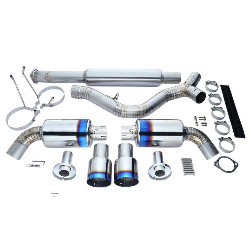 RSE Full Titanium Exhaust Toyota GT86 Subaru BRZ Type-D