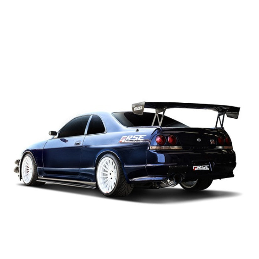 RSE Full Titanium Exhaust Nissan Skyline GT-R R33