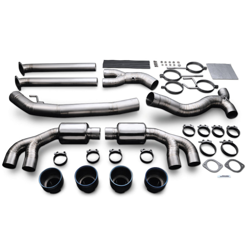 RSE Full Titanium Exhaust Nissan GT-R R35 VR38DETT