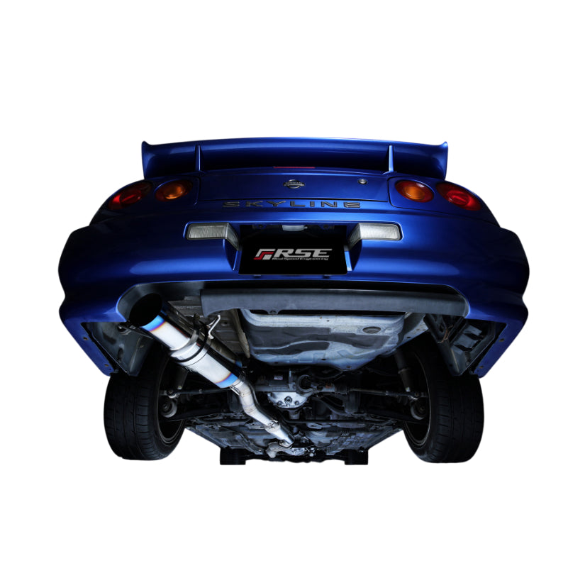 RSE Full Titanium Exhaust Skyline ER34 4dr