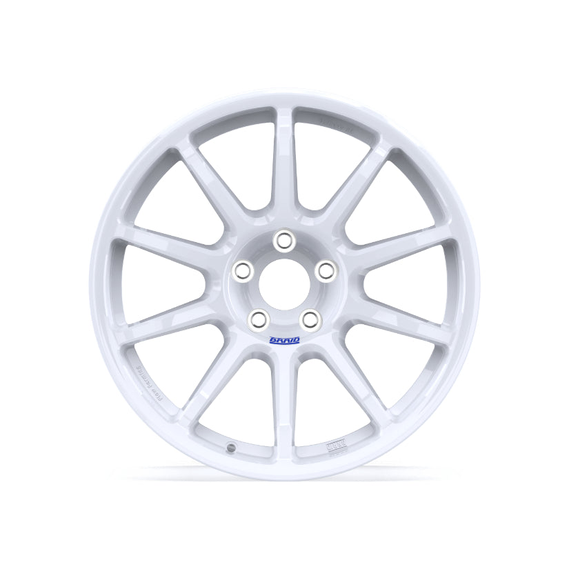 Braid Fullrace AC FF Alloy Wheel 18x11 ET8 to 63 5x120 White Shiny