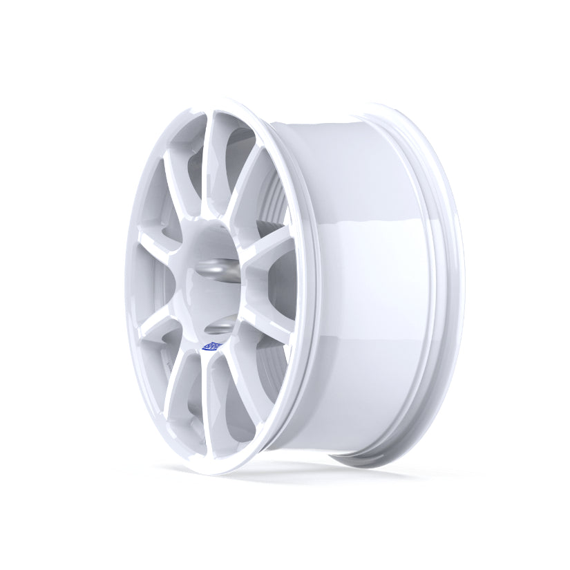 Braid Fullrace Rallycross Alloy Wheel 17x8 ET-5 to 55 4x98 White Shiny