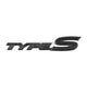 Genuine Honda Black Rear Type S Badge JDM S2000 AP2