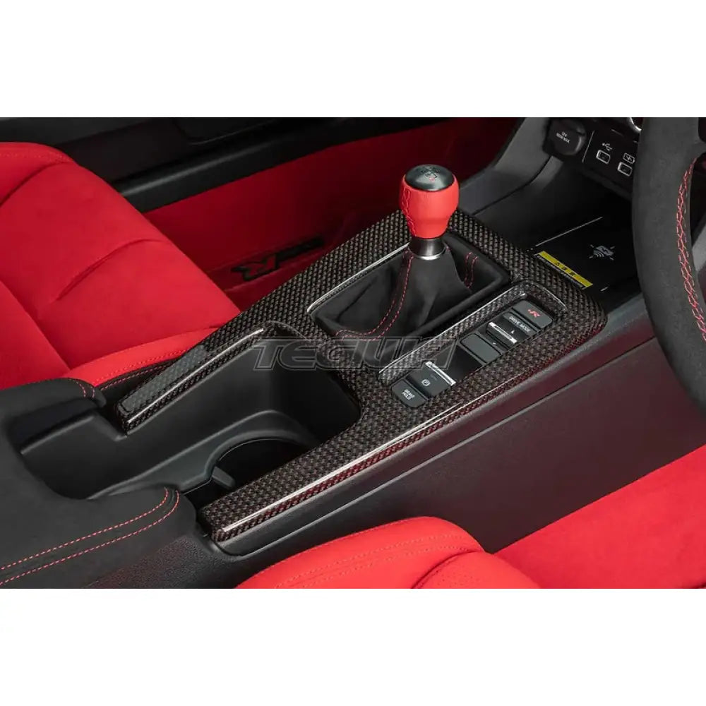 Genuine Honda Carbon Pack Rear Wing Centre Console Door Sill Trims Civic Type-R Fl5 Rhd Only 23 +