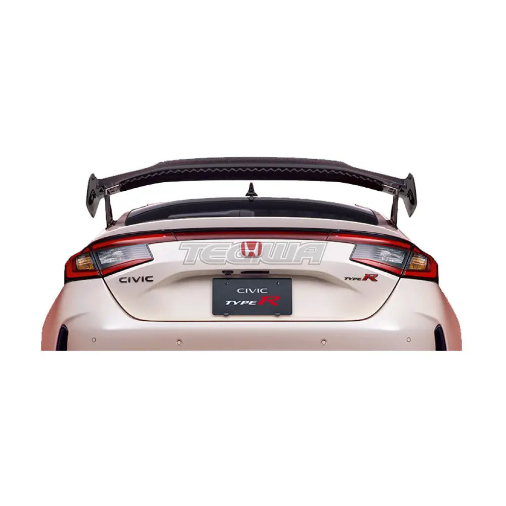Genuine Honda Carbon Rear Wing Spoiler Red Weave JDM Civic Type-R FL5 23+