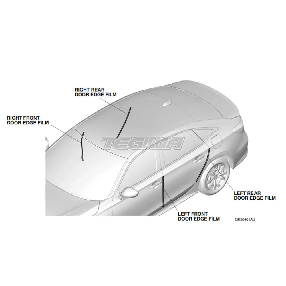 Genuine Honda Door Edge Film USDM Civic Type-R FL5 23+