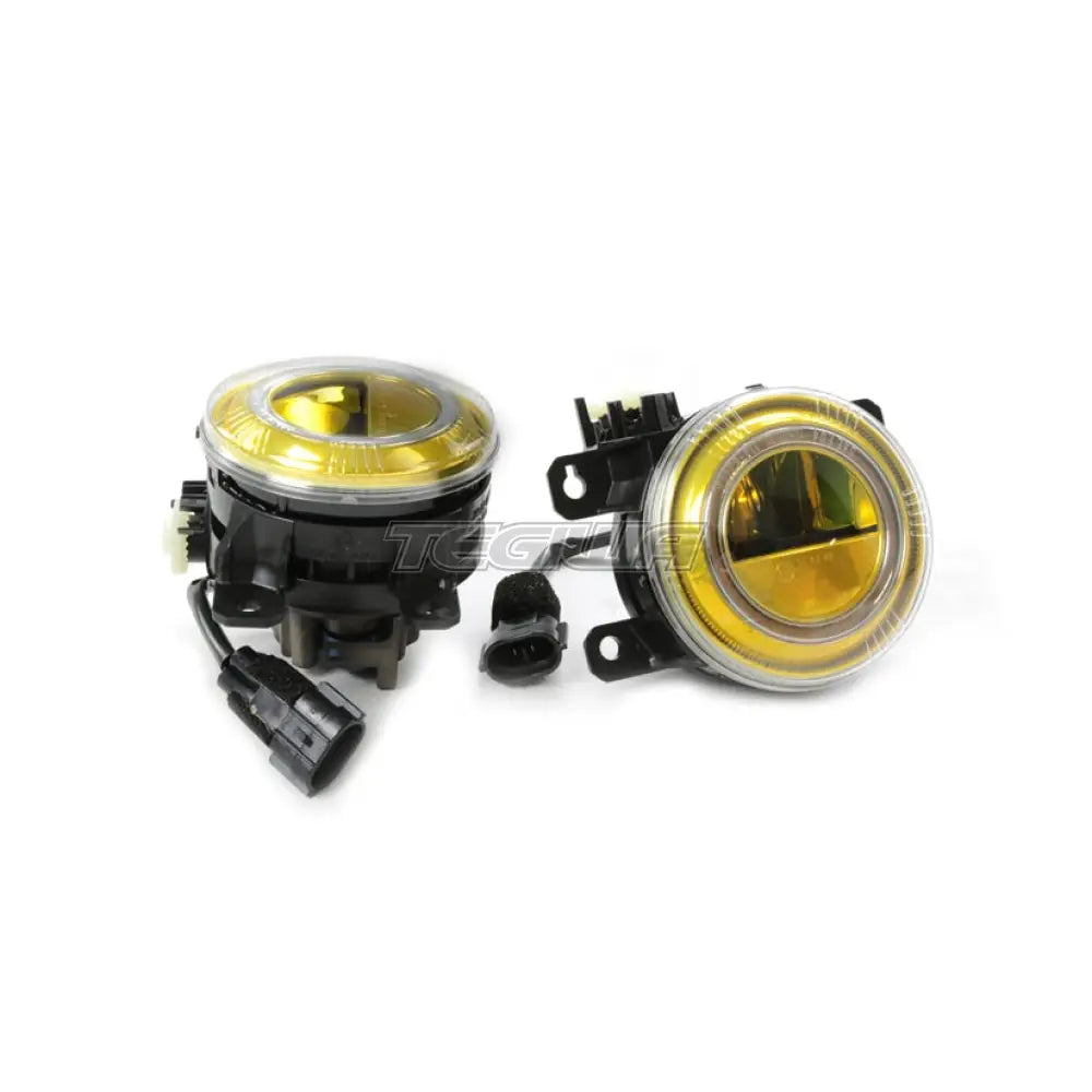 Genuine Honda JDM Front Yellow Fog Light Set Civic Type-R FK8 17-21