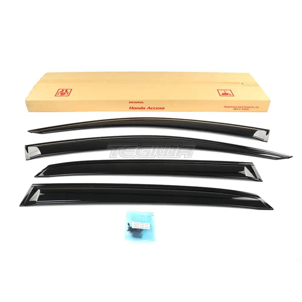 Genuine Honda JDM Rain Visors Wind Deflectors Civic Type R FK8 17-21
