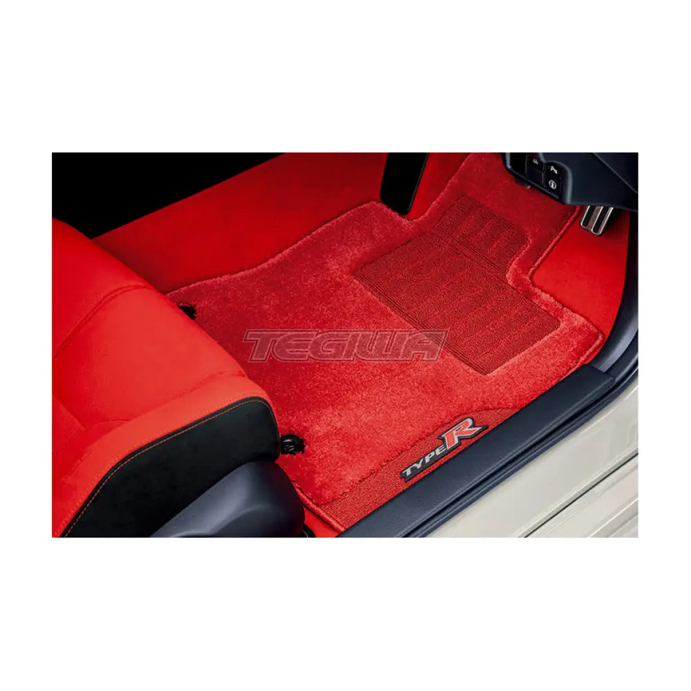 Genuine Honda Premium Floor Carpet Mat Red JDM Civic Type-R FL5 23+