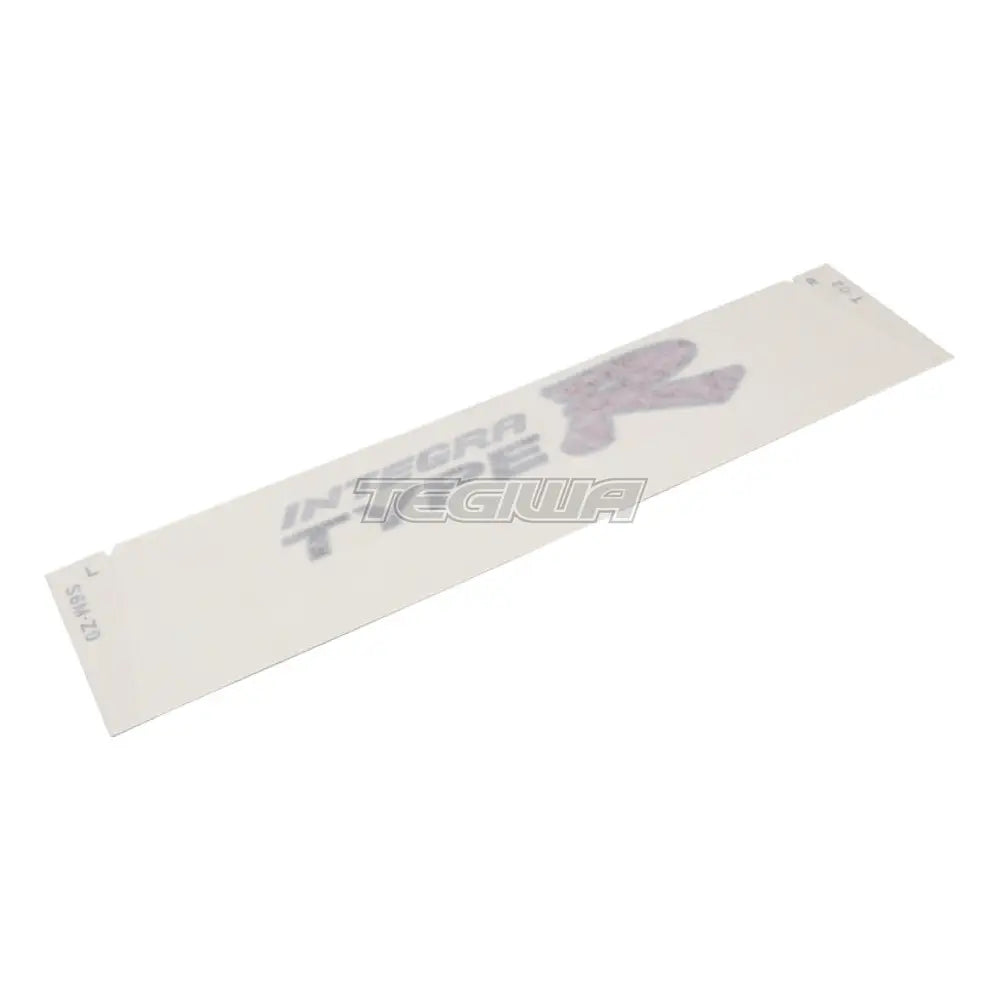 Genuine Honda Rear Quarter Side Type-R Sticker Decal Integra Type-R DC