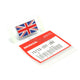 Genuine Honda Union Jack Flag Emblem Badge Honda Civic EP3 FN2 FK2 FK8