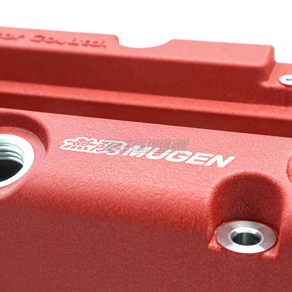 Genuine Honda x Mugen Rocker Cover Honda K-Series K20 Wrinkle Red