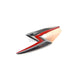 Genuine Nissan Front Red Lightning Bolt Bonnet Badge Silvia S15