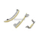 Genuine Toyota Timing Chain Guides Complete Set G16E-Gts Gr Yaris 20 + Belts And Chains