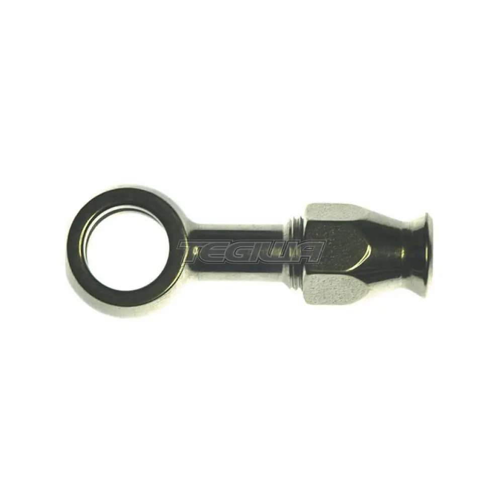 Goodridge 600 Series Reusable Banjo Fitting An4 Straight Extended / 10Mm Hole Zinc Plated Brake